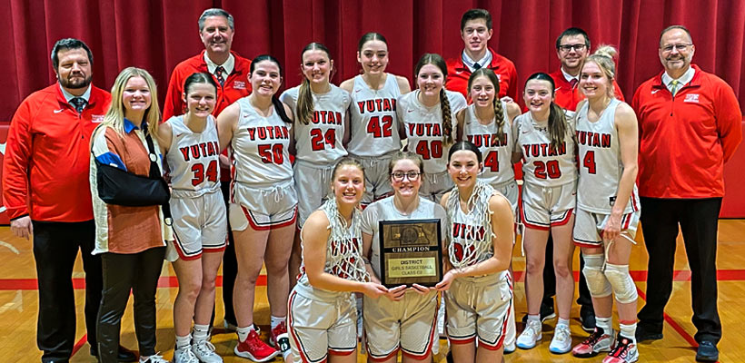 Yuton Women's Basketball Team Photo
